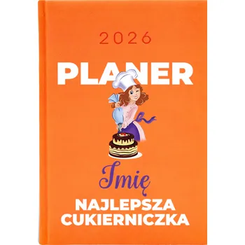 Kalendář Knižkový kalendář 2026 A5 Cute Cups oranžový