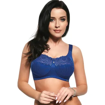 Podprsenka Podprsenka pro ženy s květinovým vzorem- modrá, chrpa 95H i170_5904228495769