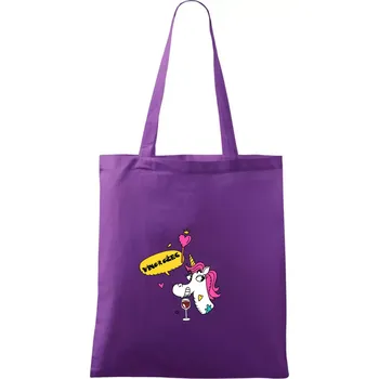 Vínorožec - Taška bavlněná - 42 x 38 cm ( Fialová )