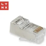 LYNX konektor STP Cat6a, 50µ, 100ks