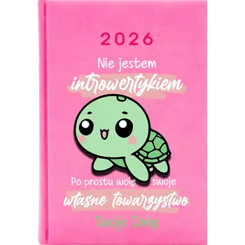 Kalendář Knižkový kalendář 2026 A5 růžový