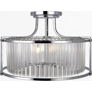 Stropní Svítidlo Iluminar stříbrný