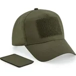 Beechfield 5 panelová kšiltovka s vyměnitelnou vsadkou na potisk Barva: zelená vojenská CB638