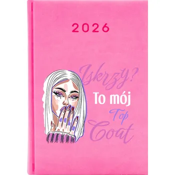 Kalendář Knižkový kalendář 2026 A5 růžový