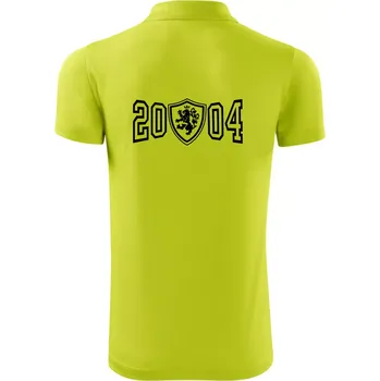 Pánská košile Narozeninový motiv - znak - 2004 - Polokošile Victory sportovní (dresovina) - S ( Limetková )