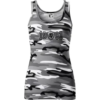 Dámské tričko Narozeninový motiv - znak - 1993 - Dámské Maskáčové tílko - S ( Šedý maskáč )