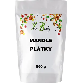 Mandle plátky 350g