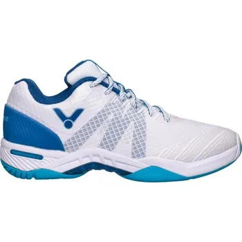 Pánská sálová obuv Unisexová sálová obuv Victor S-82-W 45 Bílá, Modrá, Světle modrá