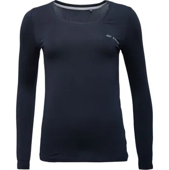 Dámské tričko Dámské tričko s dlouhým rukávem TRIMM BRAVE LADY M Tmavě modrá, Bílá