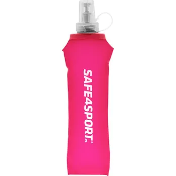 SAFE4SPORT Měkká flexibilní láhev na vodu 500 ml 0,5 LITRŮ RŮŽOVÁ