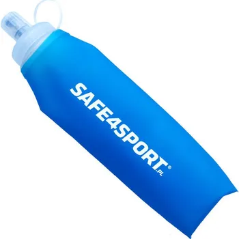 SAFE4SPORT Měkká láhev na vodu Soft flask 750 ml 0,75 LITRU MODRÁ
