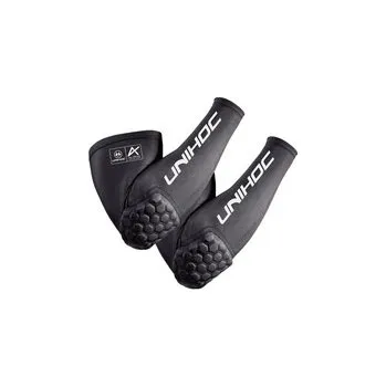 Florbalový chránič Unihoc Elbow protection ALPHA pair Chrániče loktů XS / S, černá