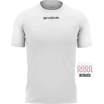 Pánská móda GIVOVA Sportovní tričko Givova Capo XL BÍLÁ