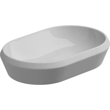 Umyvadlo Umyvadlo na desku Cruise, keramické, dvoubarevné, 65x42 cm, CRLAVOV65BI000001