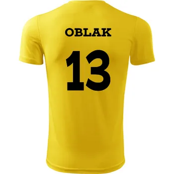 Dres Oblak - Barva: žlutá, Velikost XXXL