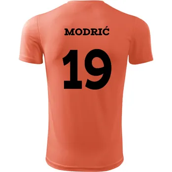 Dres Modric - Barva: neonově oranžová, Velikost XXXL