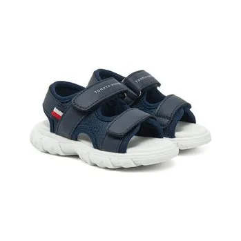 Dámská obuv Sandály Tommy Hilfiger Velcro Sandal T1B2-33898-1591 M Tmavomodrá 23