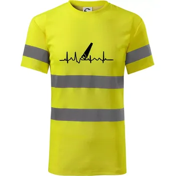 Ekg ruční pila - Triko reflexní - HV PROTECT - XL ( Neonově žlutá )