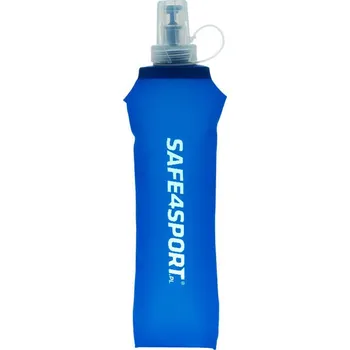 Láhev SAFE4SPORT Měkká flexibilní láhev na vodu 500 ml 0,5 LITRŮ MODRÁ