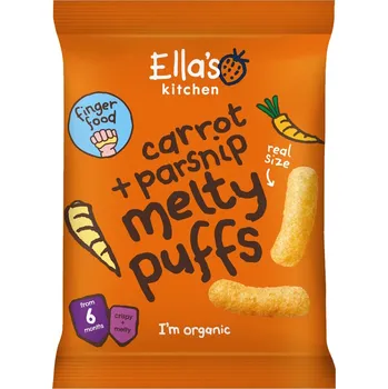 Dětská výživa ELLA'S KITCHEN Křupky mrkev a pastinák BIO 20 g