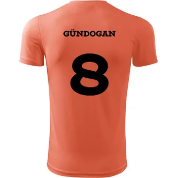 Dres Gundogan - Barva: neonově oranžová, Velikost S