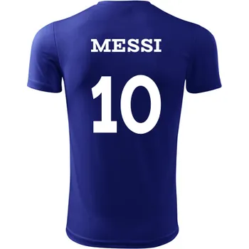 Dres Messi - Barva: královská modrá, Velikost XXL