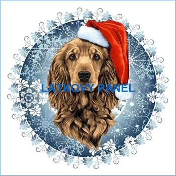 Panel bavlna - VÁNOČNÍ MOTIVY-179-233 Velikost: 15x15cm