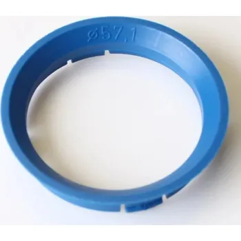 Vymezovací kroužek Vymezovací kroužek 63,3 / 57,1 plast, modrá, přesah kužele 6mm
