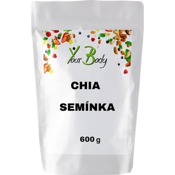 Sušená potravina Chia semínka 600g