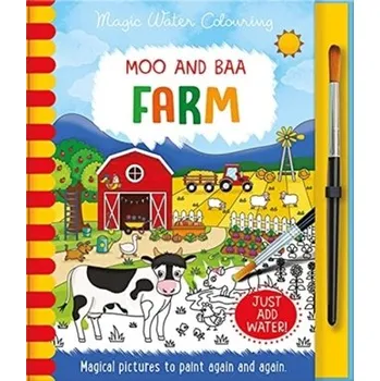 První čtění Moo and Baa - Farm, Mess Free Activity Book - Copper, Jenny
