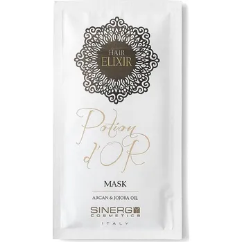 Pleťová maska Sinergy Cosmetics Sinergy Vzorek Potion D'Or Argan Mask 15ml - Maska s arganovým a jojobovým olejem