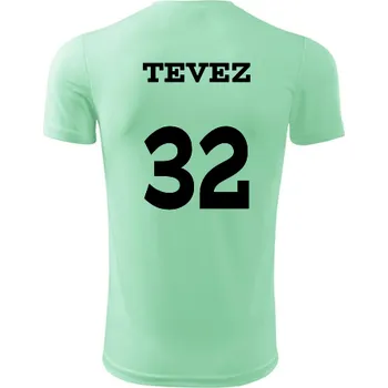 Dres Tevez - Barva: mátová, Velikost XXXL