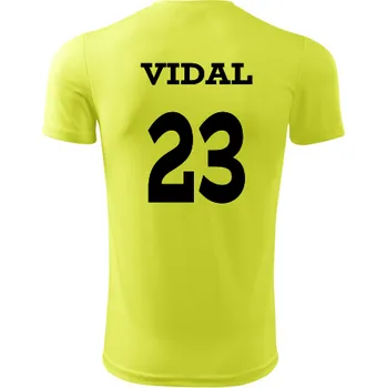 Dres Vidal - Barva: neonově žlutá, Velikost L