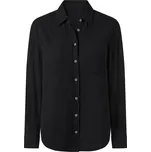 esmara® Dámská mušelínová blůza (černá, 38)