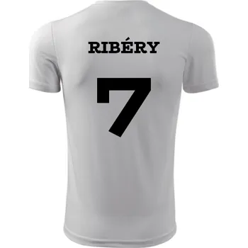 Dres Ribéry - Barva: bílá, Velikost XL