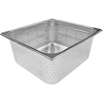 Gastronádoba nerezová děrovaná GN 2/3 352 x 325 mm, hloubka: 150 mm