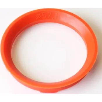 Vymezovací kroužek Vymezovací kroužek 67,0 / 57,1 plast, oranžová, přesah kužele 3mm