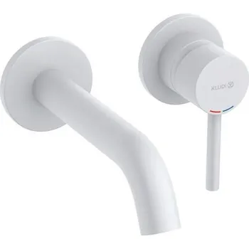 Vodovodní baterie Kludi Bozz Baterie pod omítku, 2-otvorová instalace, matná bílá