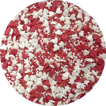 Jedlá dekorace na dort Cukrové zdobení Romantický den 80g - I LOVE CAKES