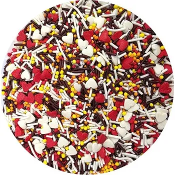Jedlá dekorace na dort Cukrové zdobení Harmonie lásky 80g - I LOVE CAKES