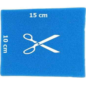 Filtr do vysavače Pěnový filtr pro vysavač ZELMER Aquawelt Plus VC7920.5SP 15x10 cm univerzální