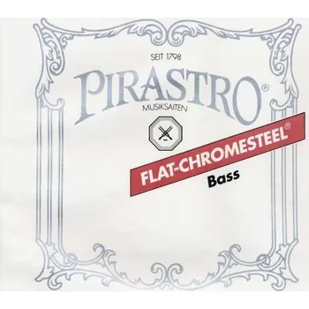Struna pro kytaru a smyčcový nástroj Pirastro Flat Chromesteel P342120, Struna na kontrabas G 4/4