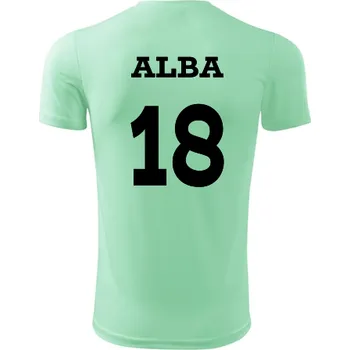 Dres Alba - Barva: mátová, Velikost S