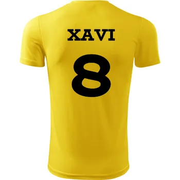 Dres Xavi - Barva: žlutá, Velikost S