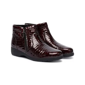 Dámské kozačky Polokozačky Caprice 9-25460-45 Bordó 37