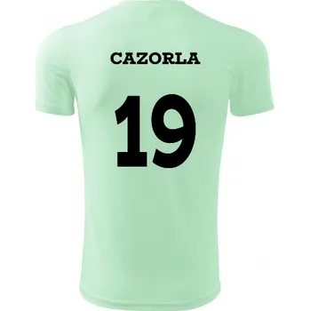 Dres Cazorla - Barva: světle mátová, Velikost XXXL