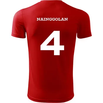 Dres Nainggolan - Barva: červená, Velikost XXL