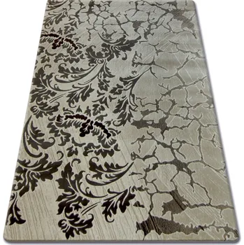 Koberec Kusový koberec FLORYA Leaves krémovo-béžový, velikost 80x150