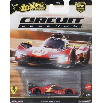 auto na autodráhu Hot Wheels Premium Car Culture Circuit Legends Ferrari 499P