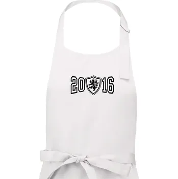 Kuchyňská zástěra Narozeninový motiv - znak - 2016 - Dámská zástěra na vaření - Univerzální velikost ( Bílá )